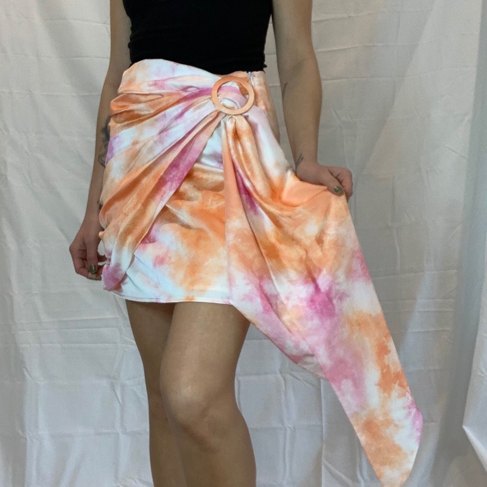 WAYF COLORFUL SKIRT